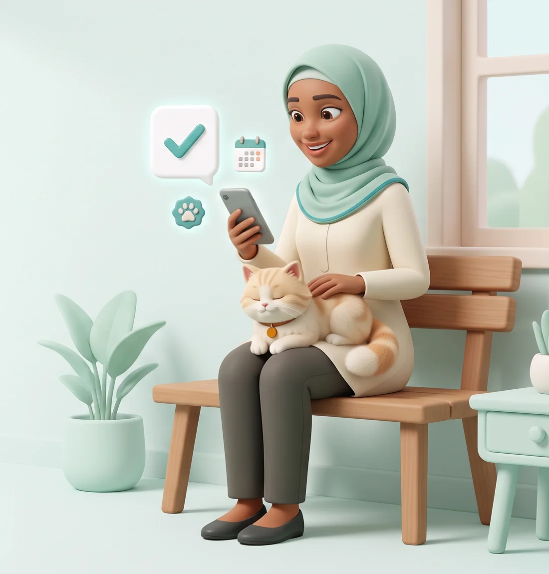 Pemilik hewan mendaftar dari rumah lewat HP